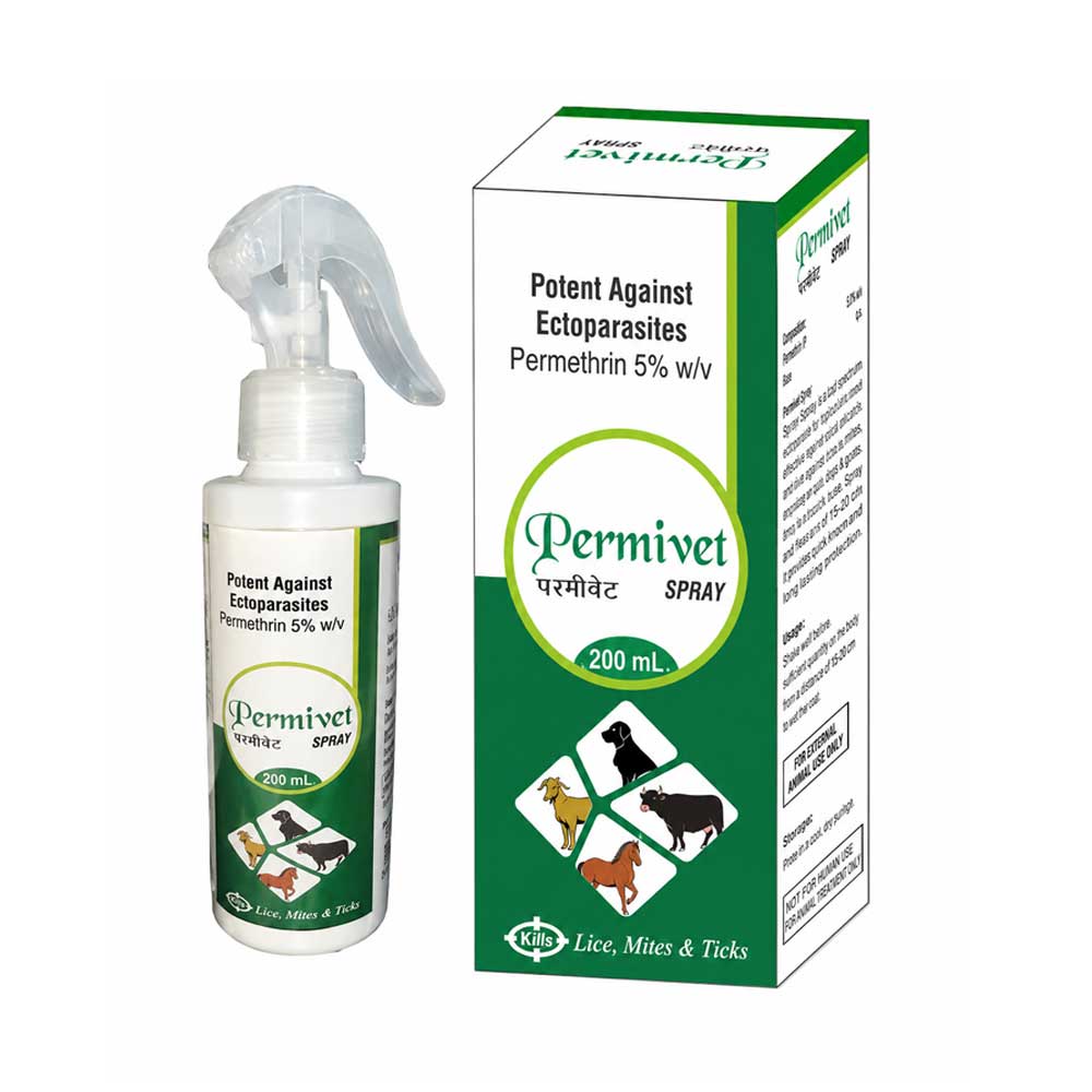 For the control and Treatment of tick, lice Fleas and mites.